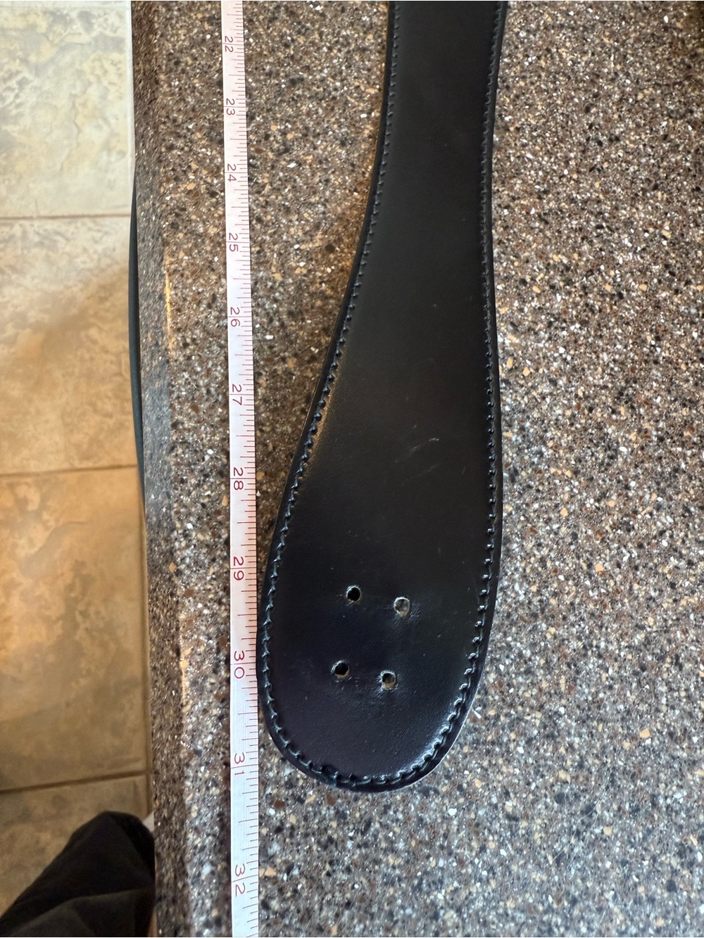 Vintage Anne Klein for Calderon Lion Head Buckle Leather Belt - Picture 7 of 9